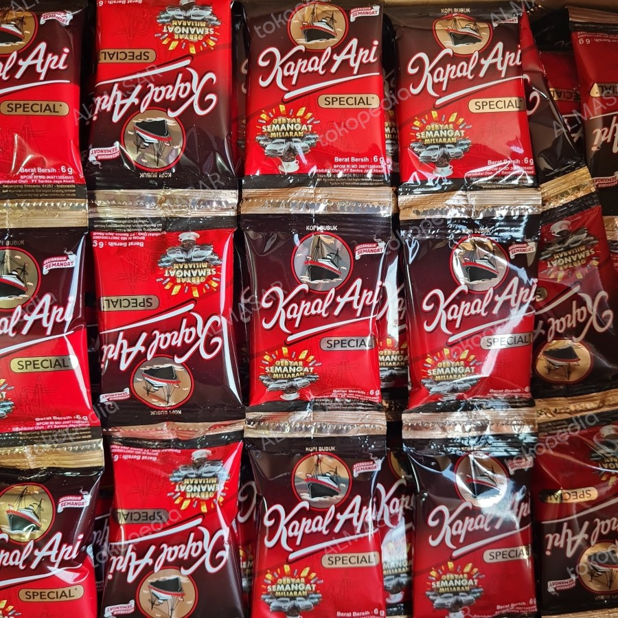 

Kopi Kapal Api Spesial 6 gr 1 Renteng