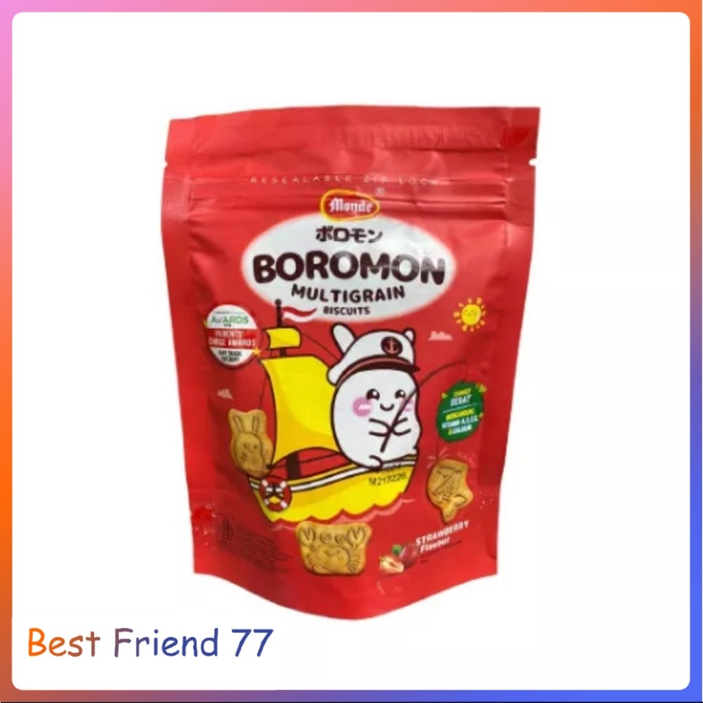 

PROMO MERIAH !!!! Monde Boromon Multigrain Cemilan Biskuit Anak 50gr