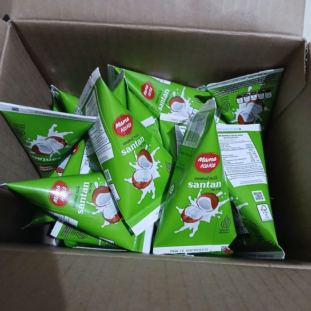 

(1 Dus Isi 32pcs) Santan Cair Mama Coco Coconut Milk 65ml