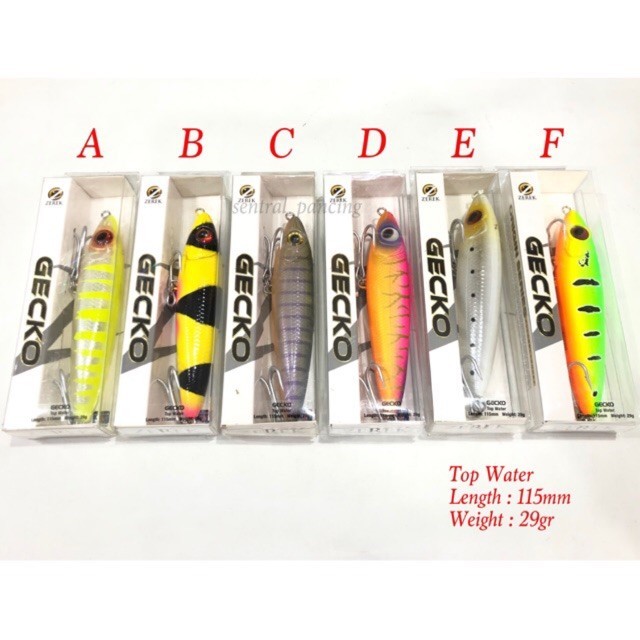 Umpan / Lure Zerek Gecko