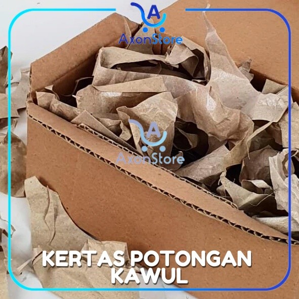 

500 Gram Box Filler Shredded Paper Kertas Cacah Hampers Kawul Isian Parcel