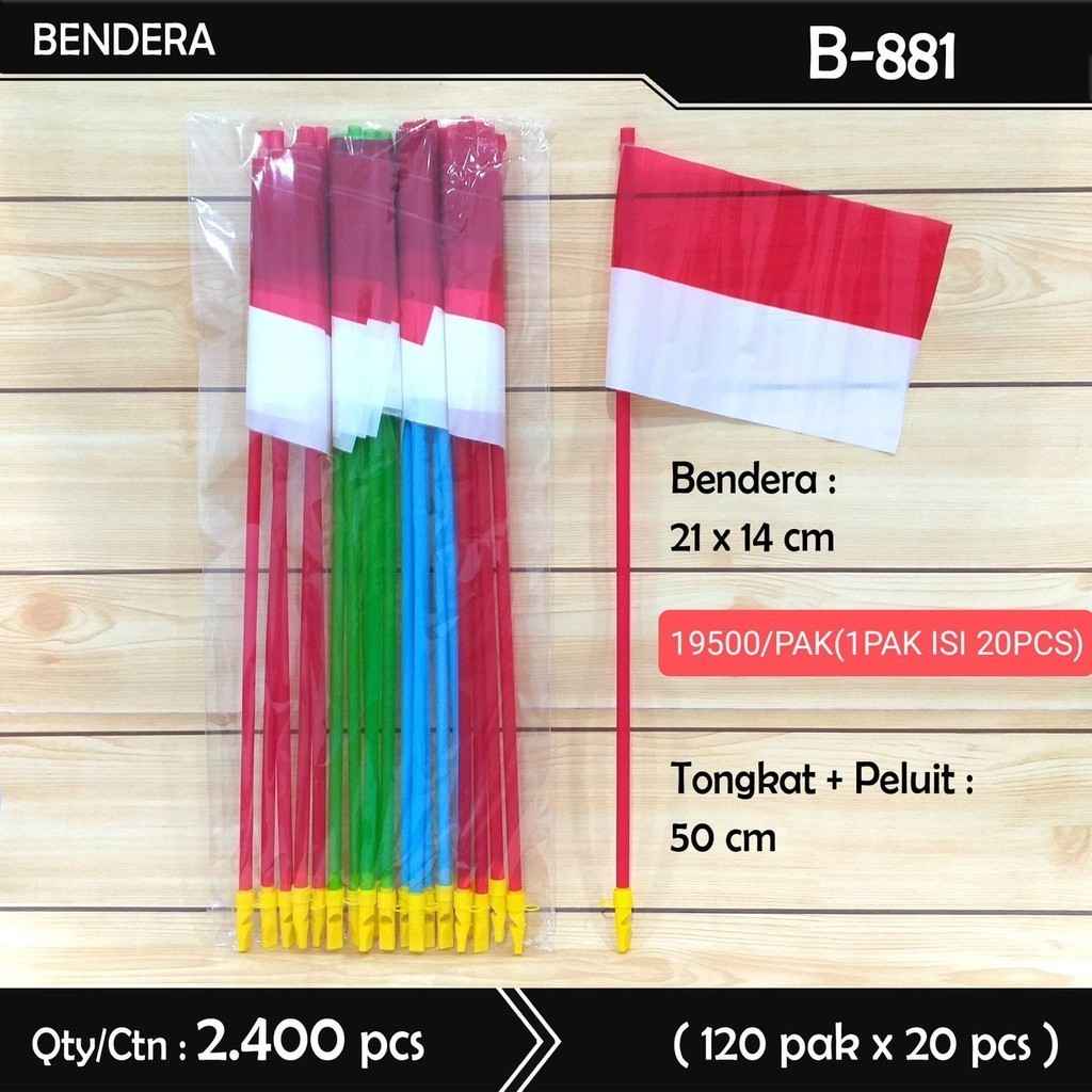 

BENDERA INDONESIA B-881