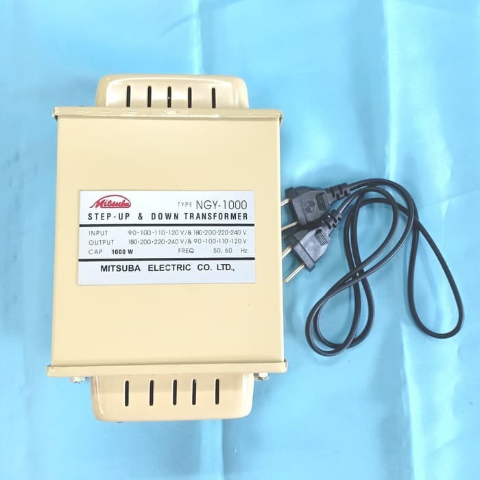 trafo step up down travo mitsuba 1000 watt