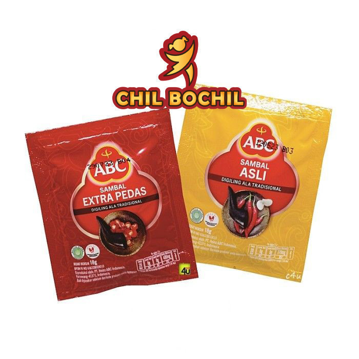 

ABC SAMBAL ASLI RENCENGAN ISI 10 SACHET X 18 GRAM