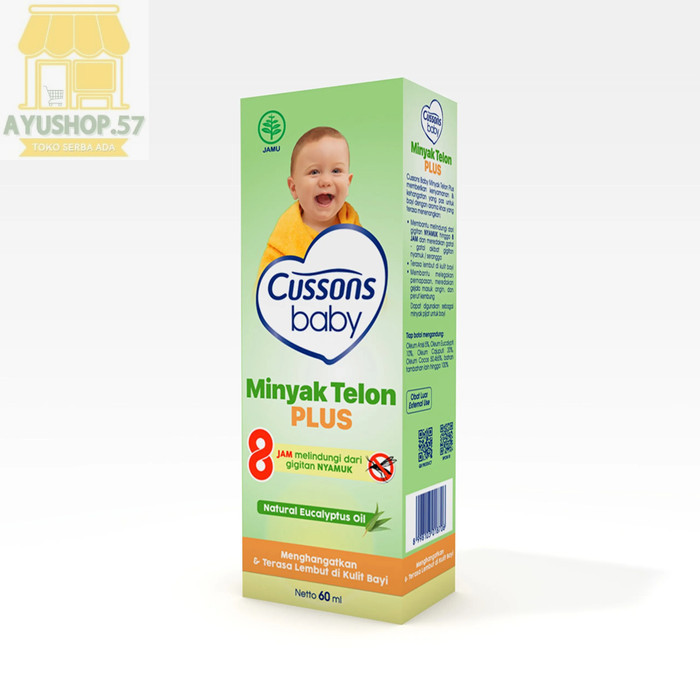 

Cussons Baby Telon Oil Plus 60ml - AYUSHOP57