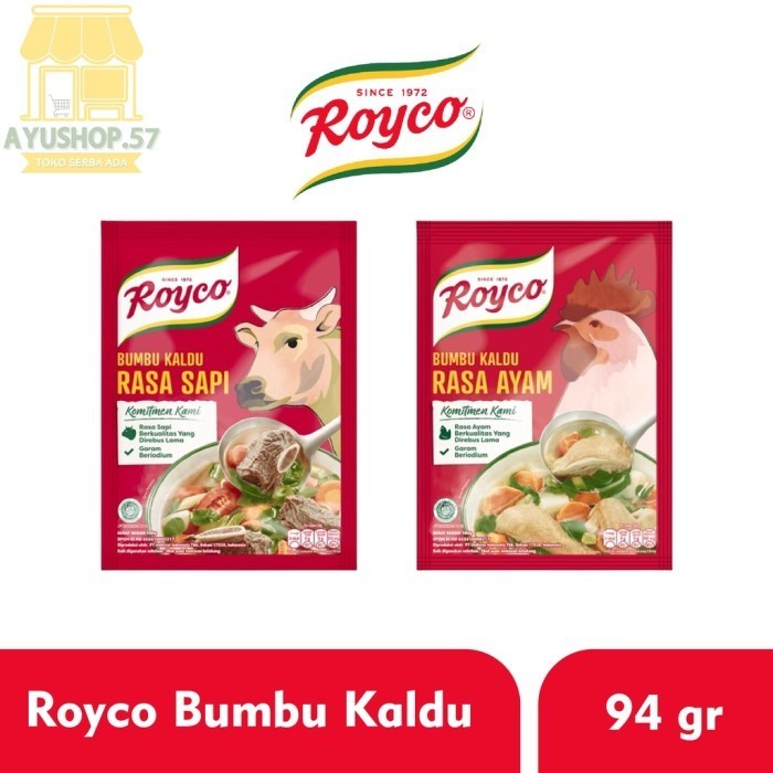 

Royco penyedap rasa [94gr] - Ayam - AYUSHOP57