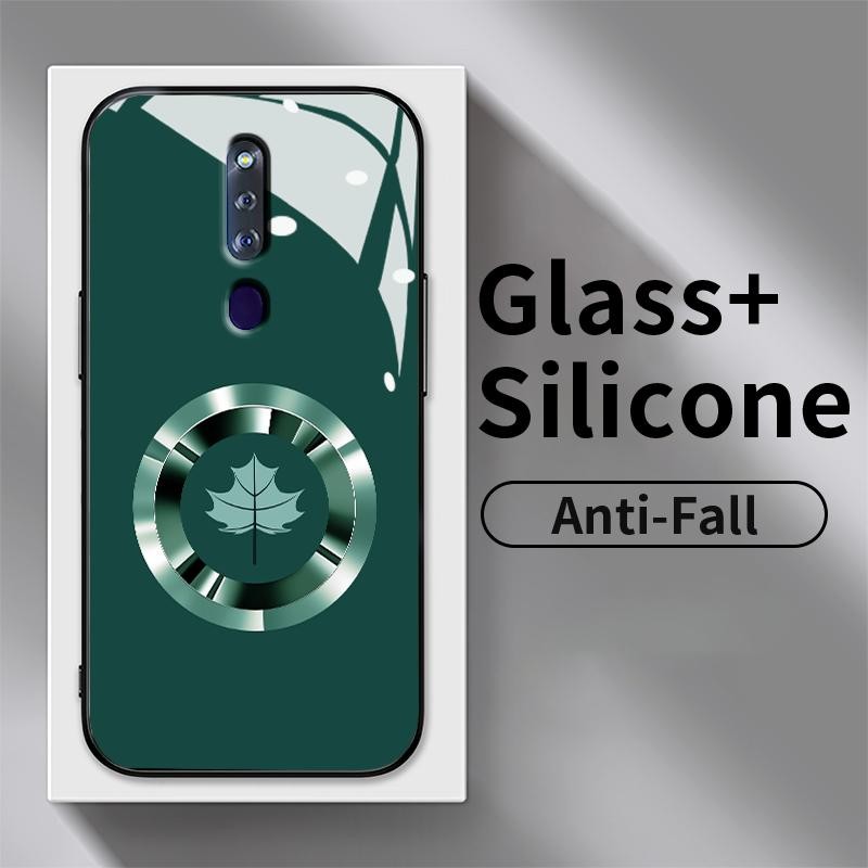 Hard Case Glass Case For Oppo F11 F5 F5 Youth F7 F9 F9 Pro F11 Pro F15 F17 Pro F19 Pro F19 F19s F1s 