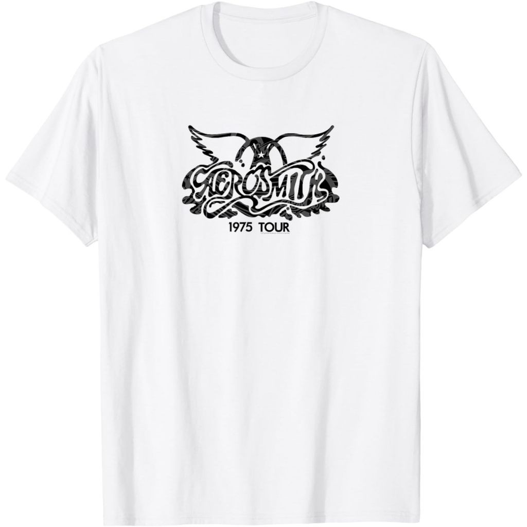 Baju Kaos Aerosmith - 1975 Tour Wings T-Shirt