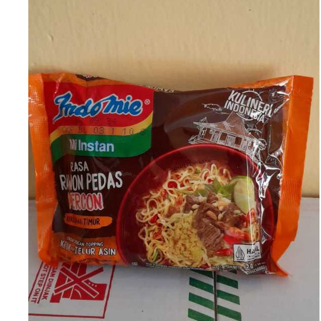 

Indomie Rawon Pedas Mercon 1 Pcs