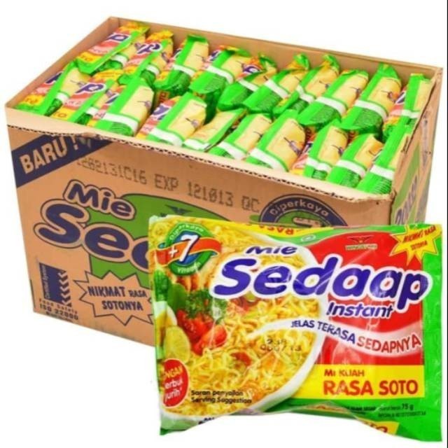 

Mie Sedaap Soto 75 gr PCS