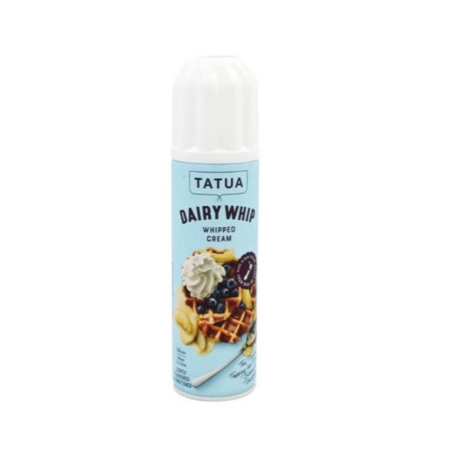 TATUA WHIPPED CREAM WHIPPING CREAM AEROSOL 250 GRAM