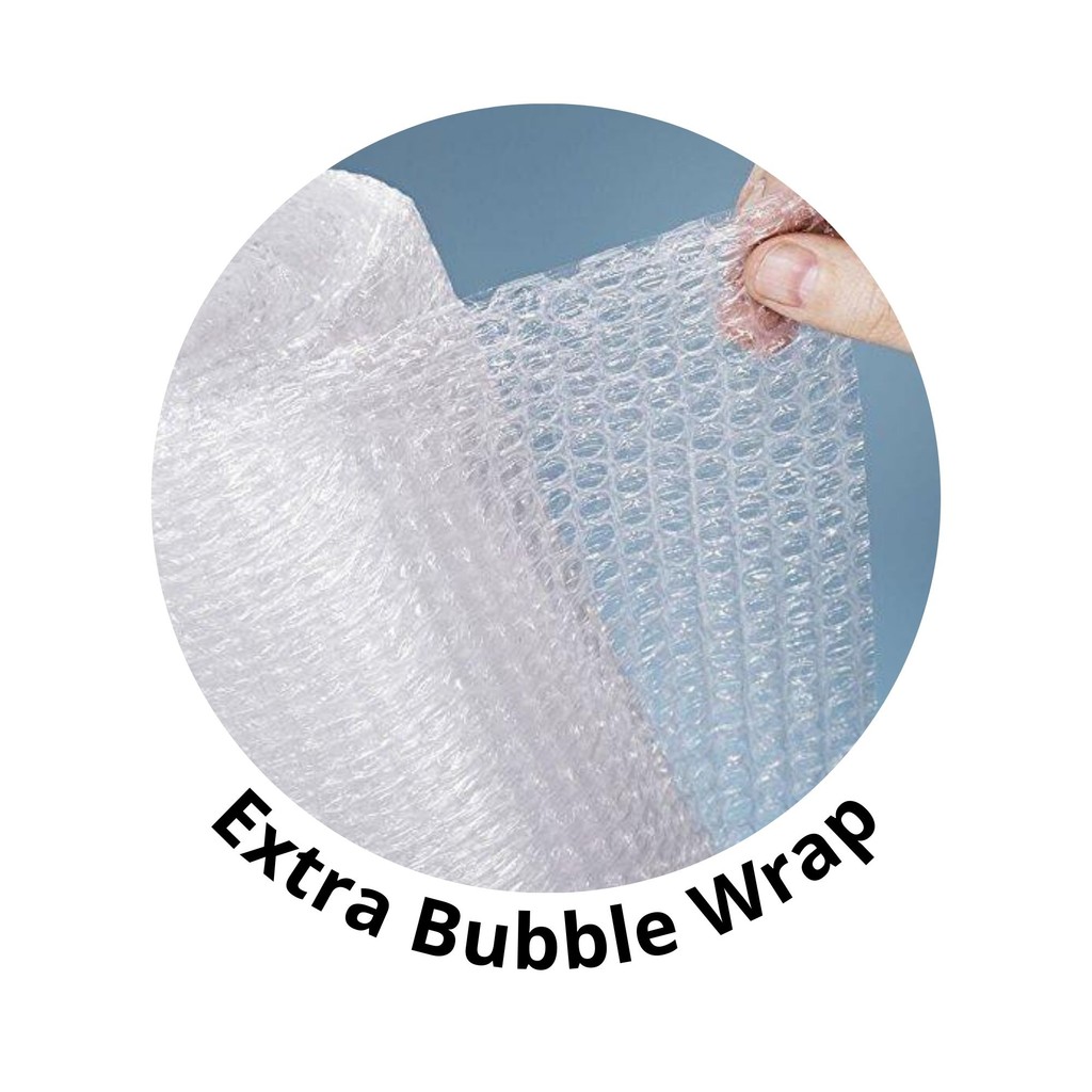 

Tambahan Bubble - Extra Packing Bubble Wrap - Bungkus Bubble