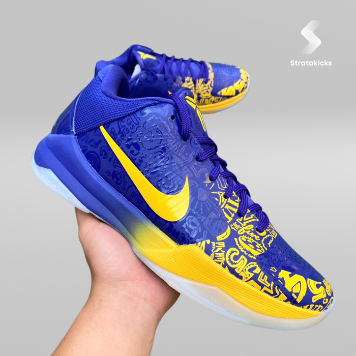 Kobe 5 Protro 5 Rings CD4991-400 Sepatu Basket (Size 40-47.5) - 42