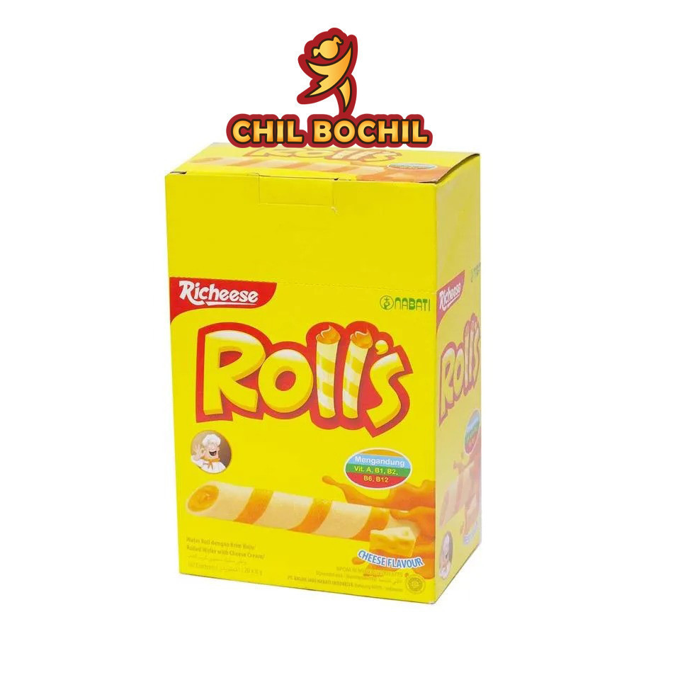 

ROLLS RICHEESE NABATI 180 GRAM - CHIL BOCHIL