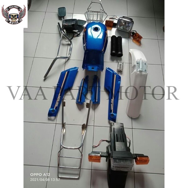 COVER BODY FULLSET TANGKI HONDA WIN 100 TANGKI SET BODI FULLSET WIN 100. Terlaris