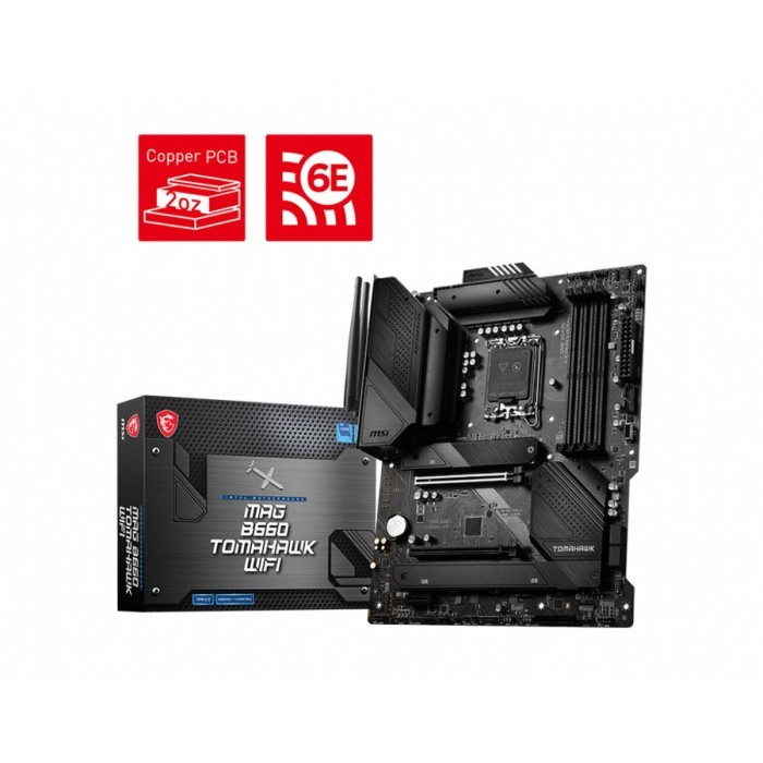 MSI MAG B660 TOMAHAWK WIFI DDR5 (Intel LGA 1700, Gen12)