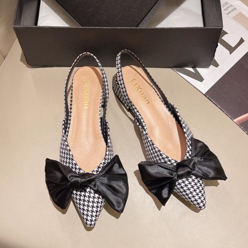 Sandal Wanita Flat shoes Tali Belakang Teplek 1998