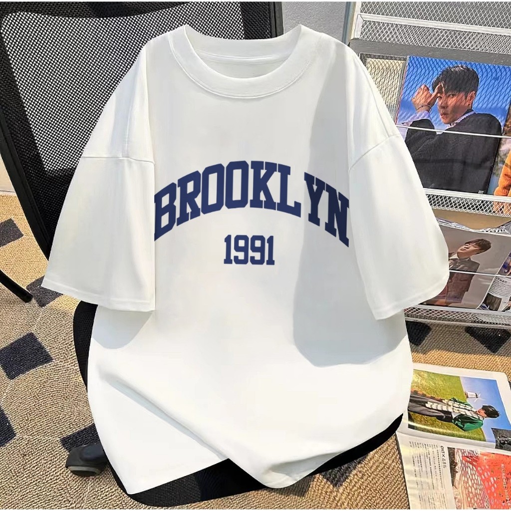 jav shop Adioa Putih Kaos Pakaian pria XXL | BROOKLYN 1991 l kaos pria distro original 100% | kaos o