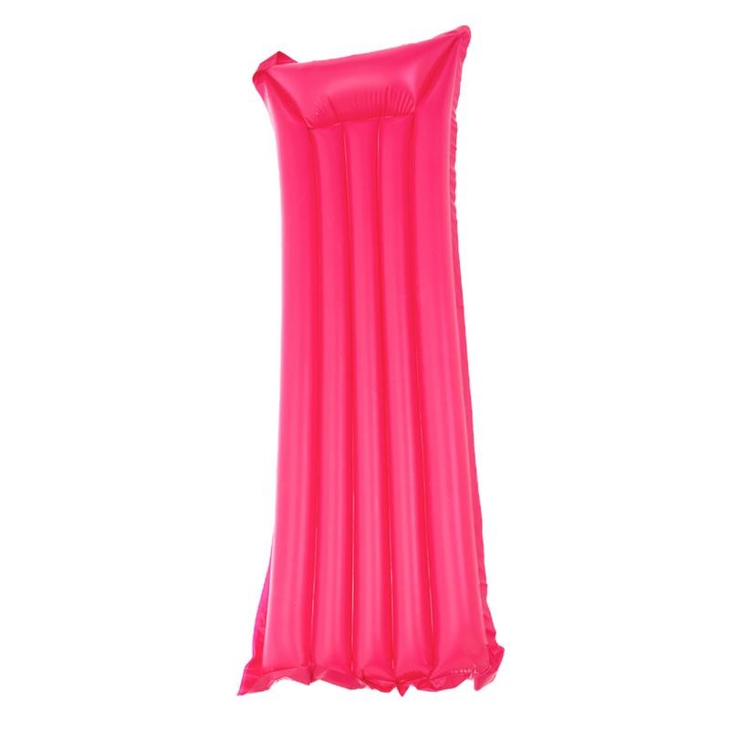 Pool Lounge Float Thick PVC Blow Up Pool Floats 175x45cm Foldable Lightweight Sunbathing Pool Lounge