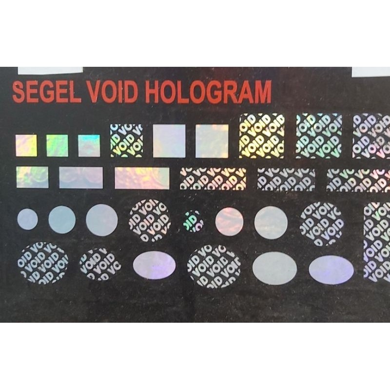 

Segel Void Hologram