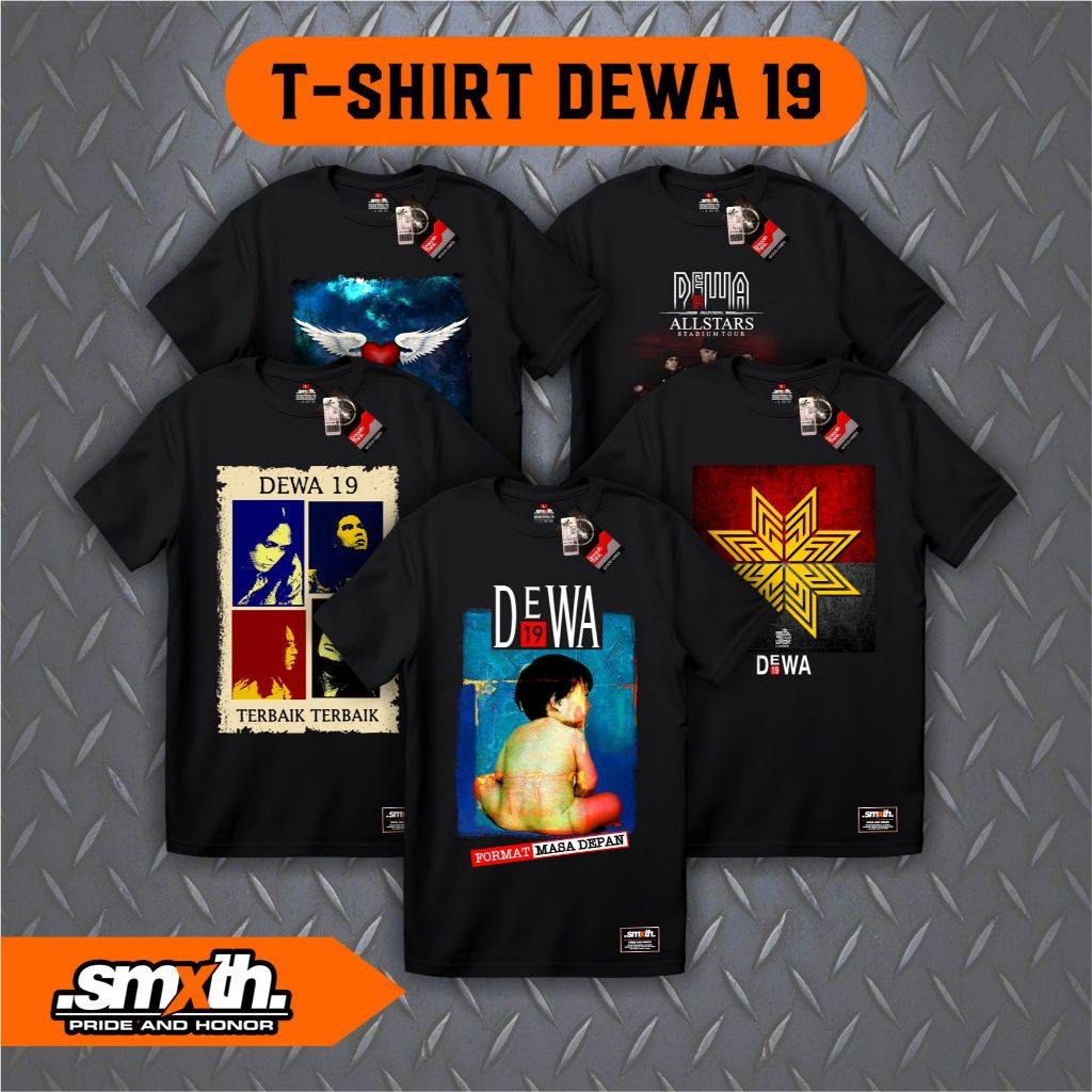 Kaos DEWA 19 All Stars Stadium Tour 2023 - Kaos Dewa 19 - Kaos Baladewa - Tshirt Pria