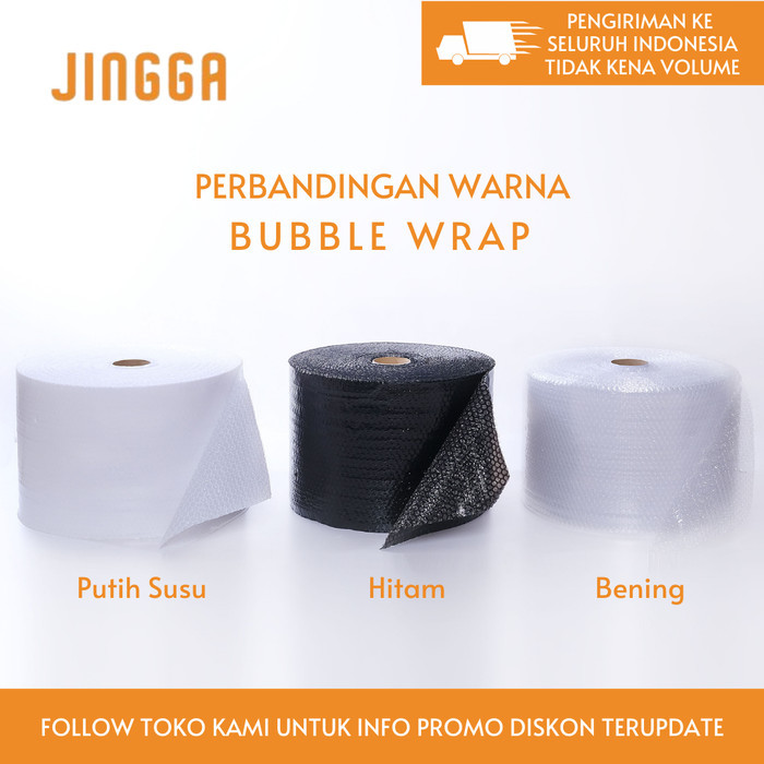 

PROMO!! - Bubble Wrap Hitam (30cm x 50m) - Hitam, Premium