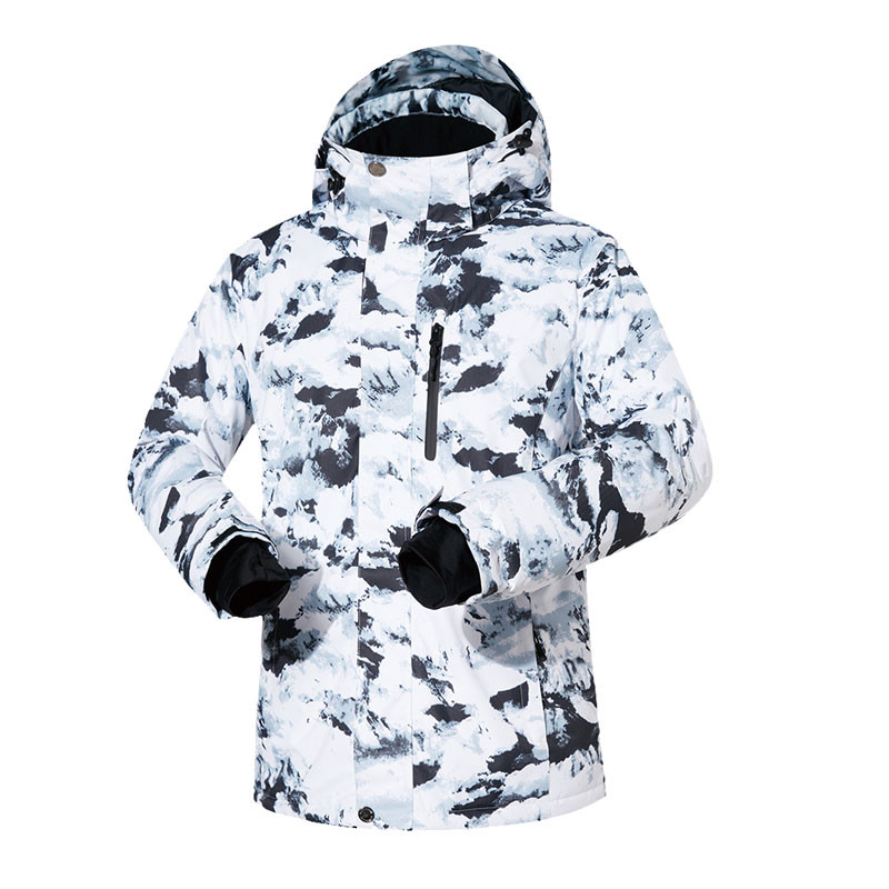 2019 New Men's Ski Jacket Winter New Windproof Waterproof Breathable Warm Ski Clothes -30 Degree Win