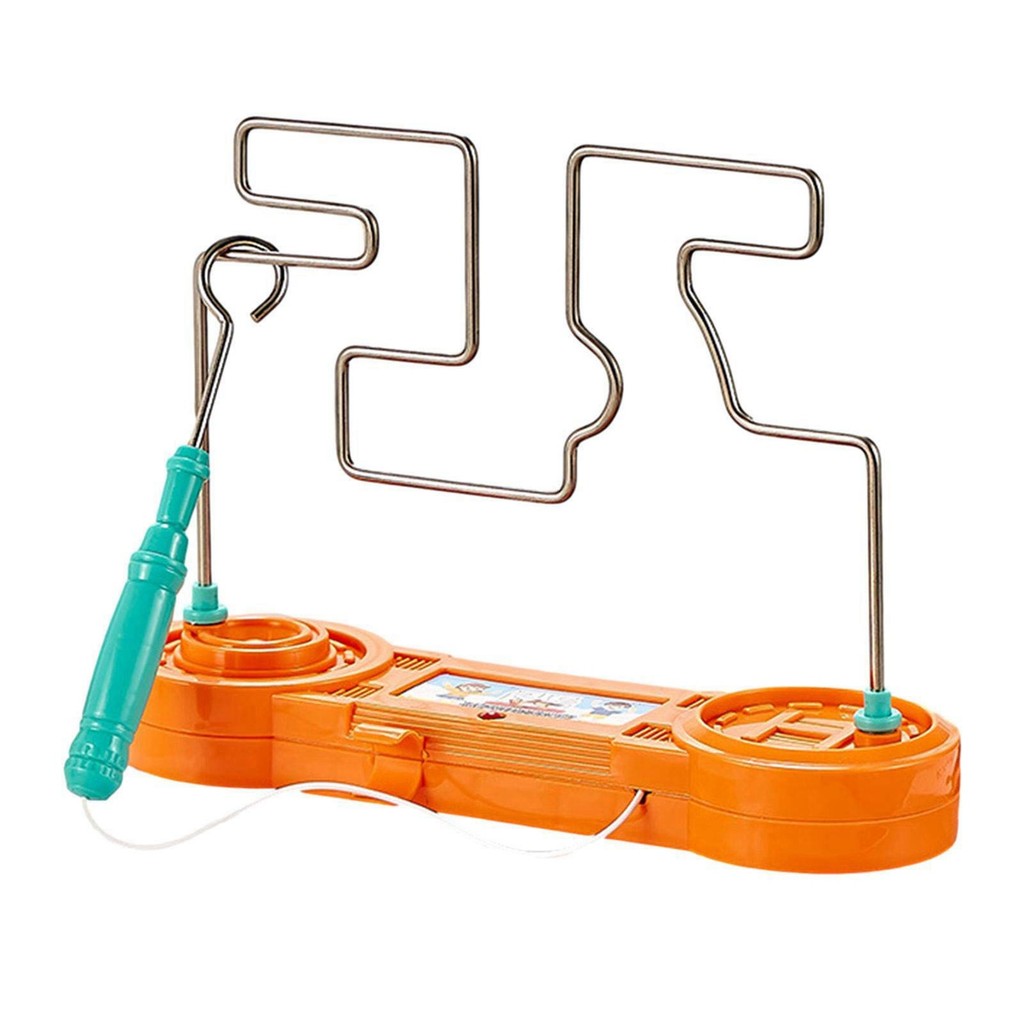 Bump Maze Toy Electric Dont Buzz the Wire Game Classic Tabletop Puzzle Game Retro Toys for Family Ga