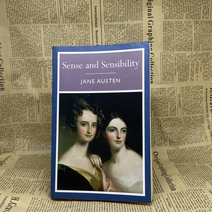 Novel Inggris Sense and Sensibility by Jane Austen Original