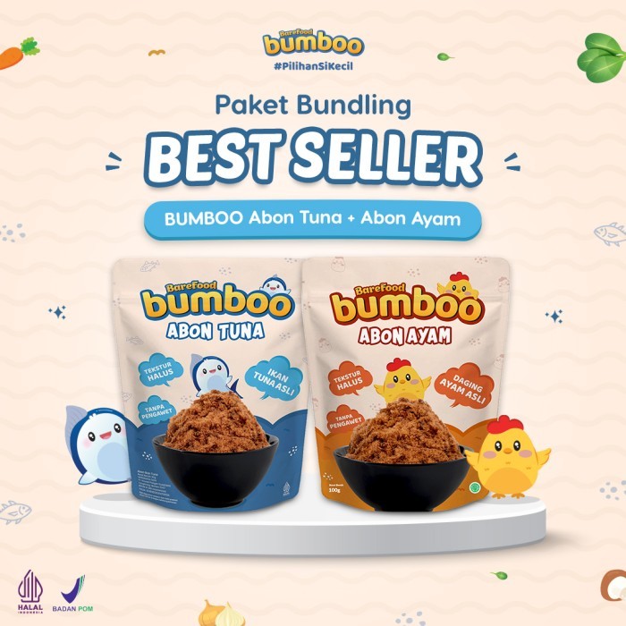 

Bundling Bumboo Abon Asli - Tekstur Lembut MPASI Si Kecil - Sumber Protein - Tanpa MSG - Tanpa Pengawet - Abon Ayam+Tuna