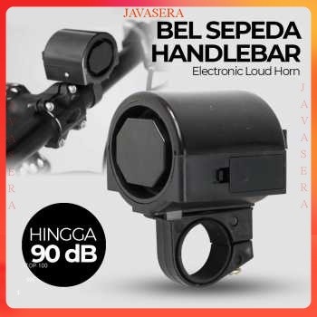 Bell Sepeda Handlebar Electronic Loud Horn Bicycle - 7RSEA9BK