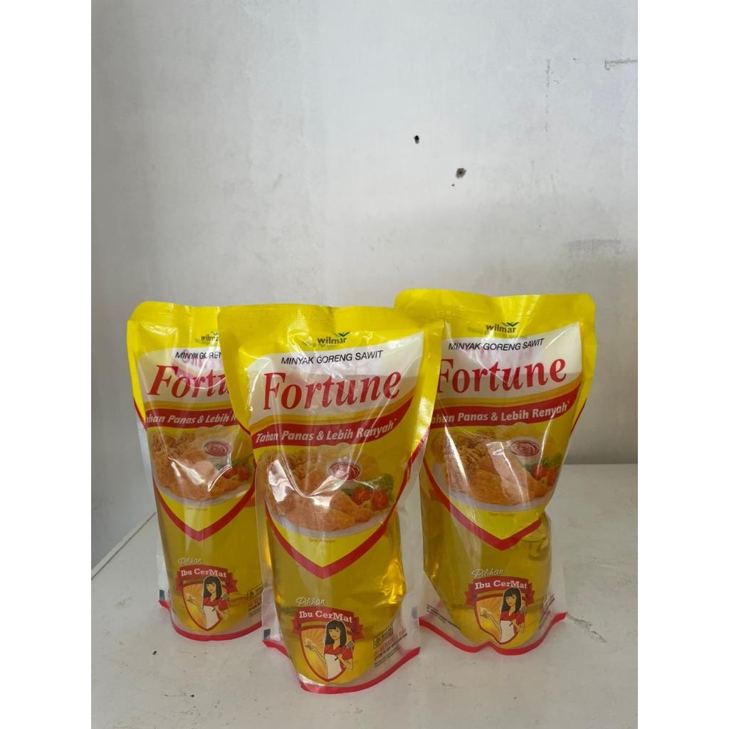 

Fortune Refil Minyak Goreng Kemasan 1 Liter