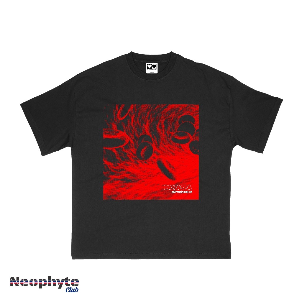 T-shirt RUMAHSAKIT- PANASEA | Kaos Pria | Kaos band | Kaos distro | Neophyte_Club