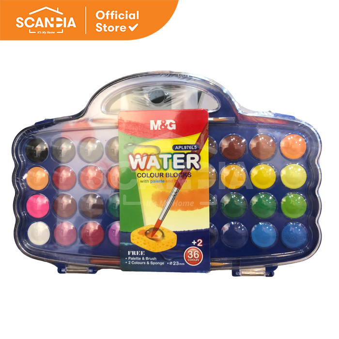 

SCANDIA Cat Air Mini Water Color Blocks 23mmDia 36+2C (APL976L5)