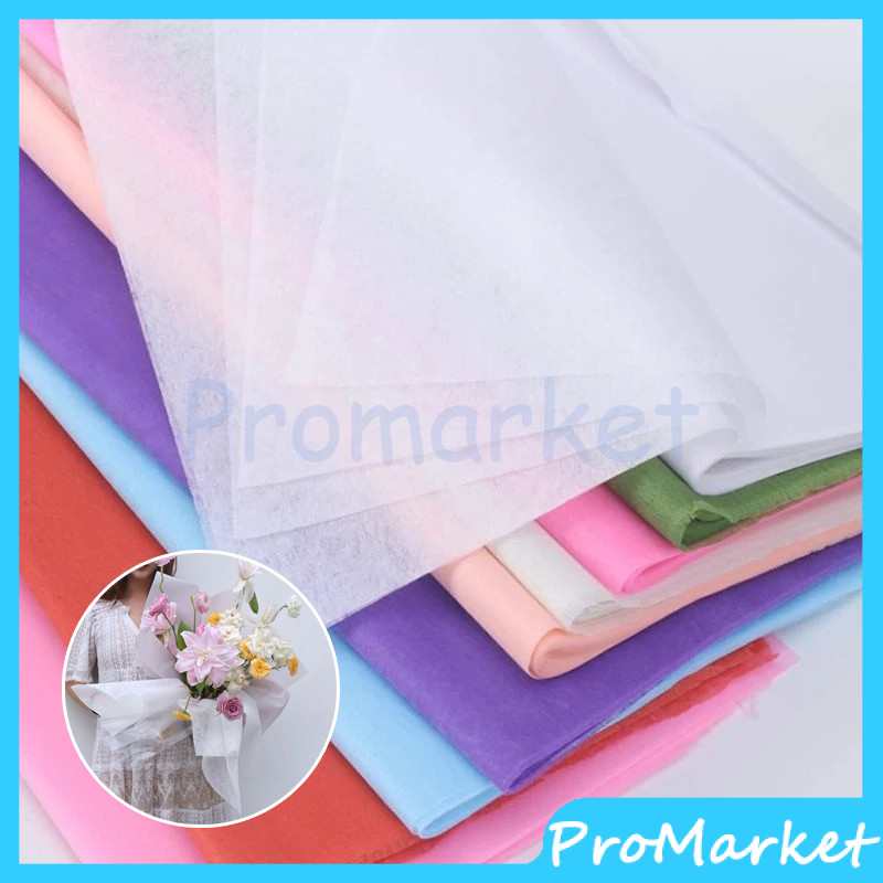 

Kertas Tissue Buket / Kertas Tisu Buket Serat Non Woven Tissue untuk Wrapping Bunga