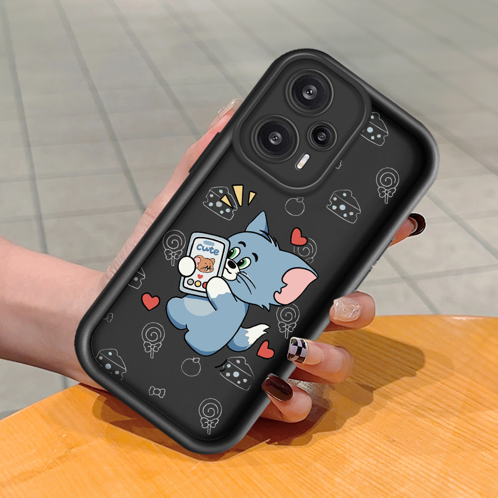 Casing Hp Untuk For Xiaomi Poco F5 Redmi Note 12 Turbo 5G Softcase Phone Case  Soft Kesing Sofcase  