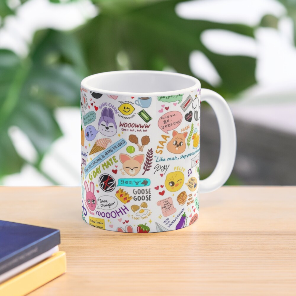 Mug Motif Updated Skz Doodle Stray Kids Grup musik HKP22