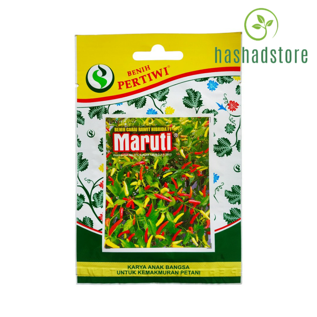 Benih Cabe Cabai Rawit MARUTI F1 Isi 60 Butir Benih Pertiwi