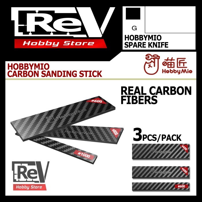 HOBBY MIO CARBON FIBERS SANDING STICK
