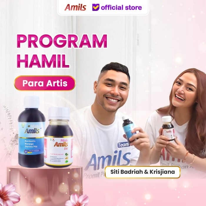 

Madu Amils Paket Hemat/Sepaket Madu Promil Madu Penyubur Kandungan