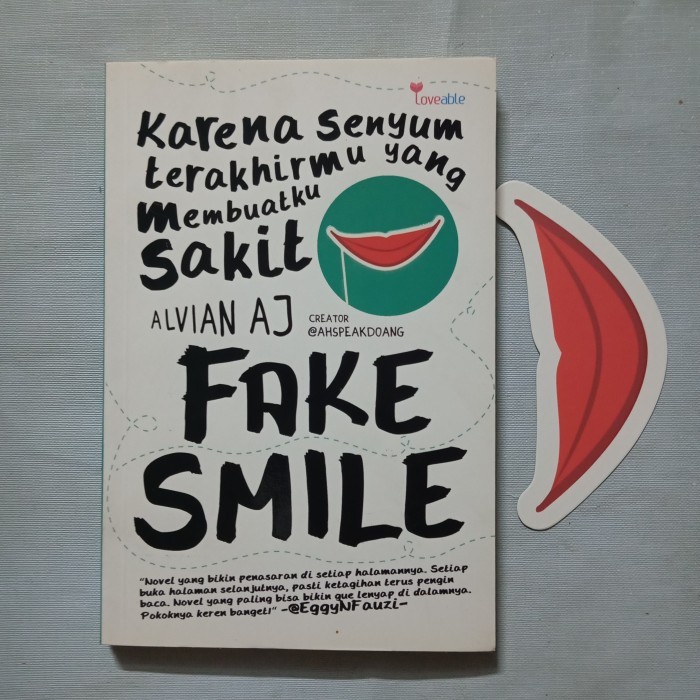Novel fake smile by eggyn fauzi