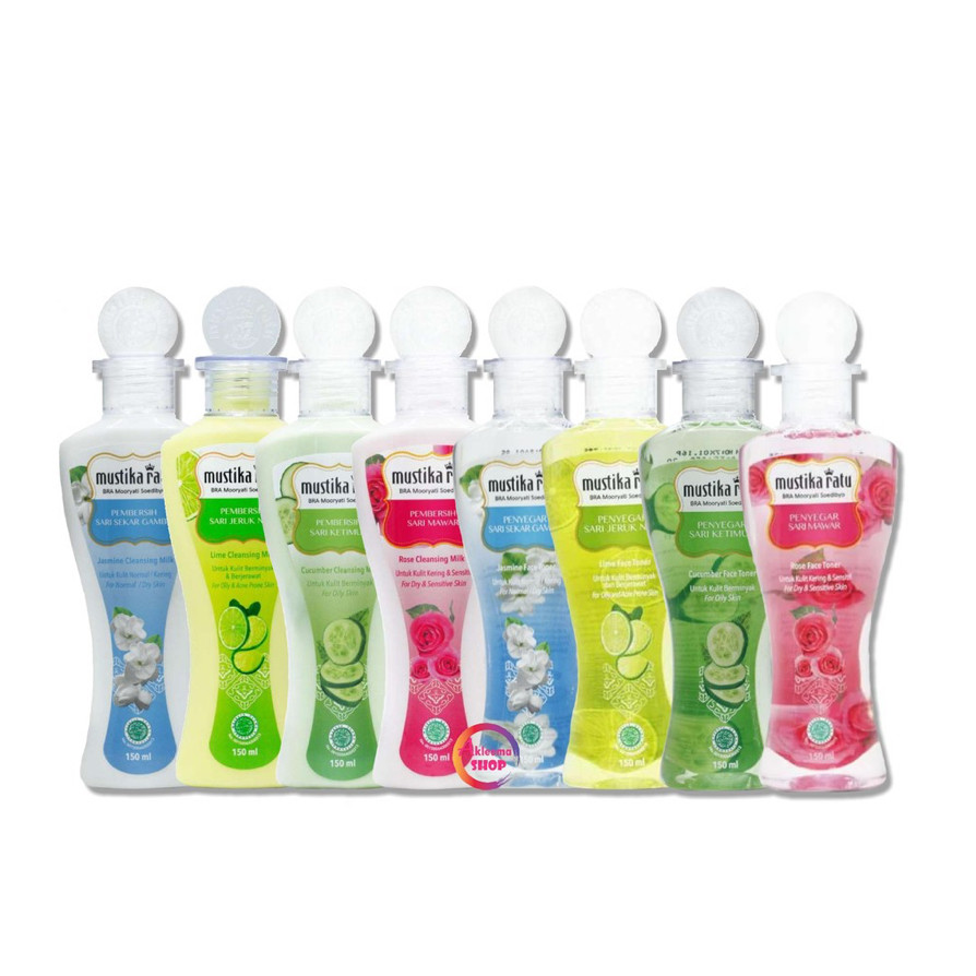 ☘️Miss.Arum☘️MUSTIKA RATU Pembersih Penyegar 150ml ( TONER MILK CLEANSER )