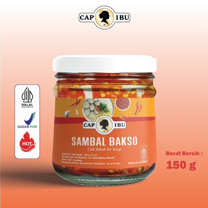 

New[Promo] CAP IBU Sambal Bakso - 150 gram