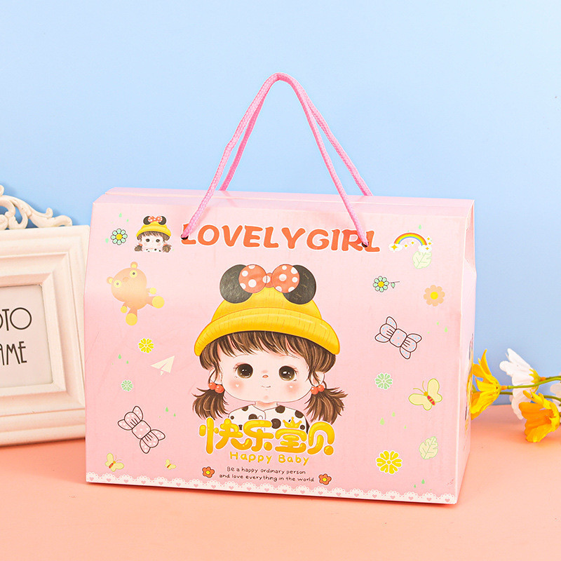 

PAPER BAG GOODIE BAG TAS SNACK SOUVENIR KADO PESTA ULANG TAHUN ANAK LOVELY BOY LOVELY GIRL