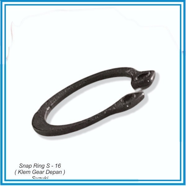 Snap Ring S - 16  ( Klem Gear Depan )  Suzuki