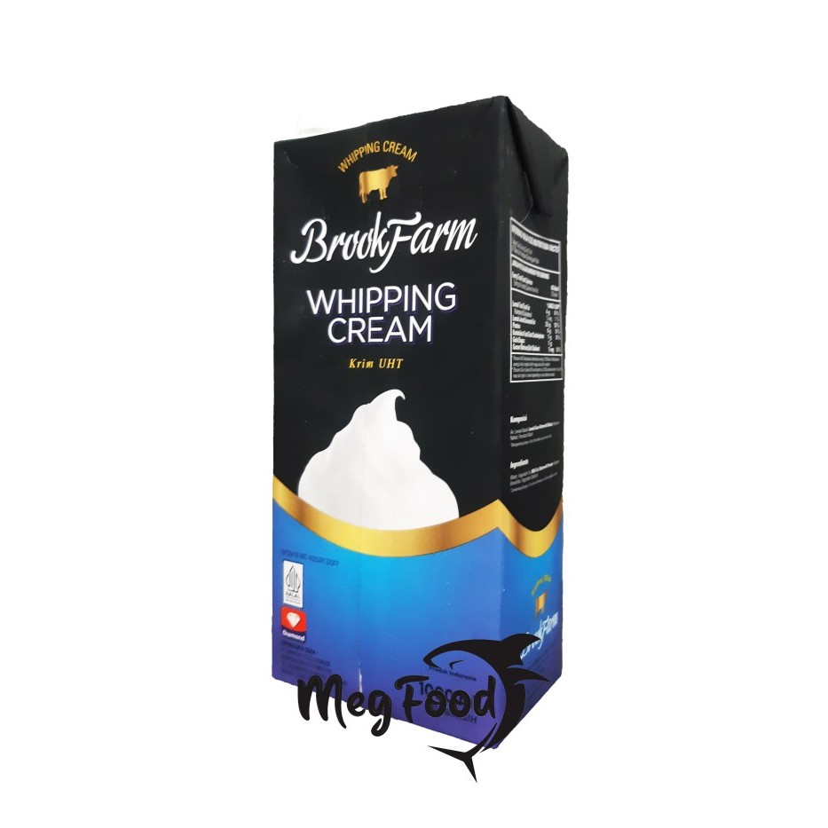 

Brookfarm Whipping Cream 1 Liter | 1000 Gr Brook Farm