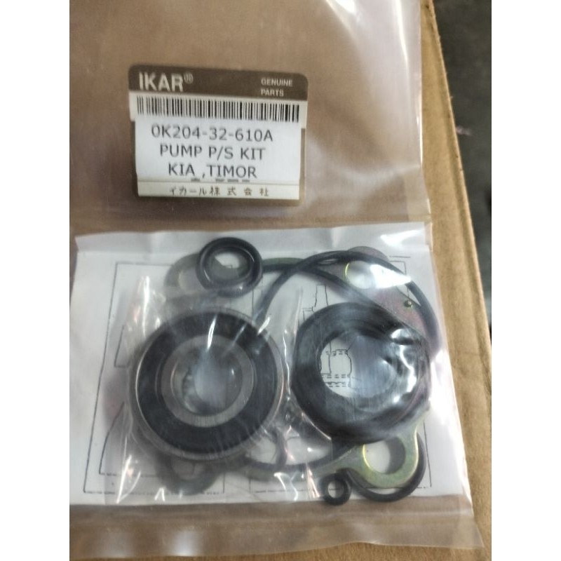oil seal pump power stering steering kit up atas kia timor dohc UB
