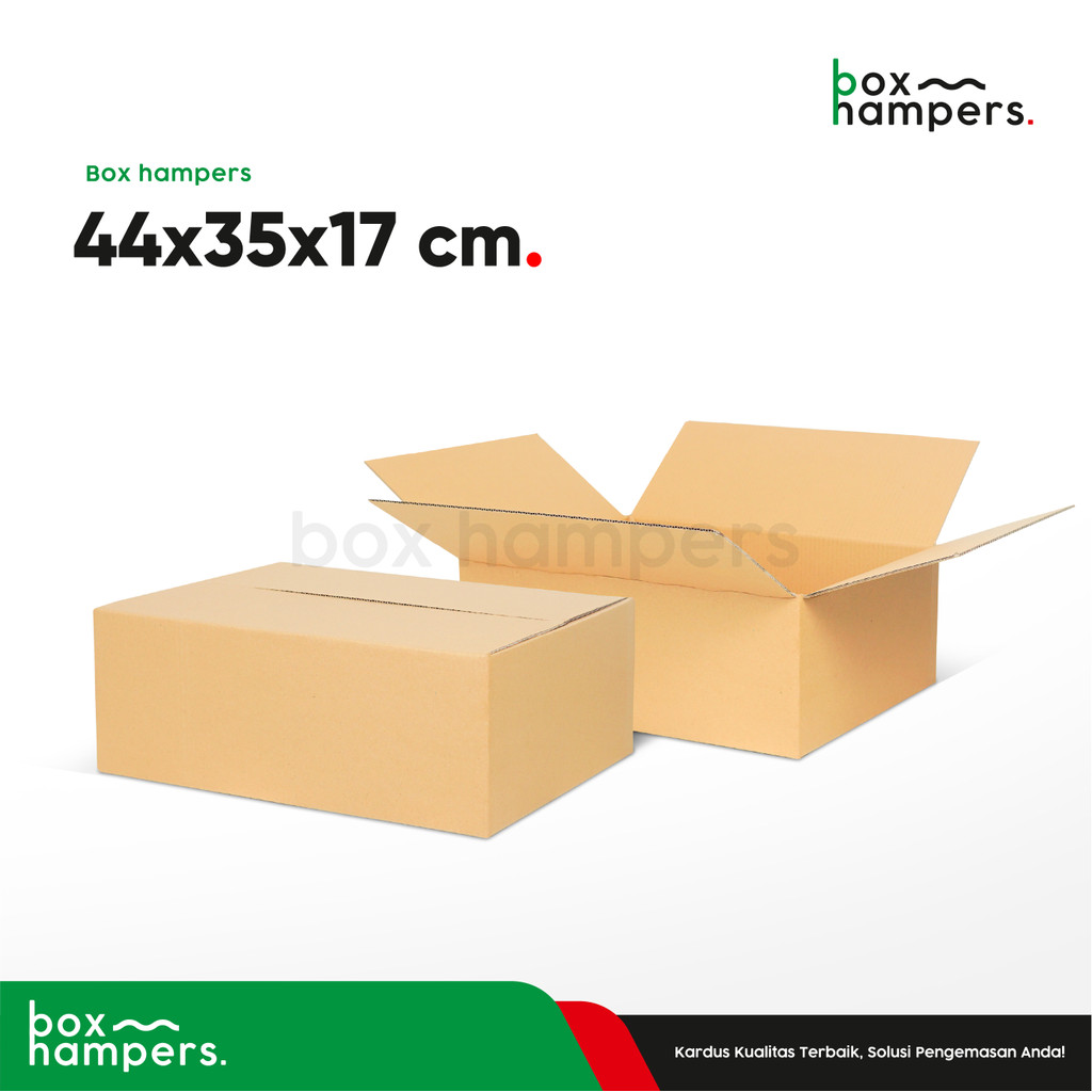 

Box 44x35x17 ( T.17 ) Kardus/Kemasan/Box/Packaging/Normal/A1/KardusKemasan/Karton/bucket/tinggi17