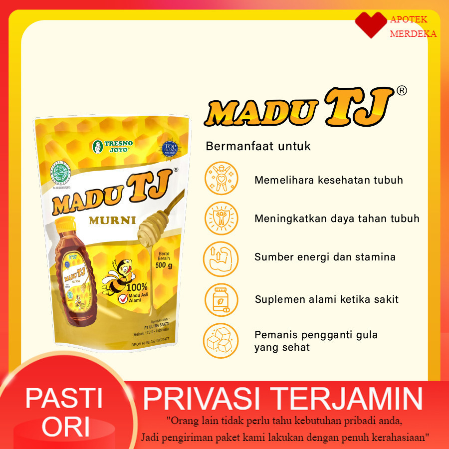 

Madu TJ Murni Pouch 500g