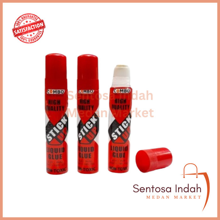 

Combo Liquid Glue / Lem Cair / Lem Kertas 35 ml